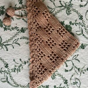 Misha & Puff Crochet Scarf